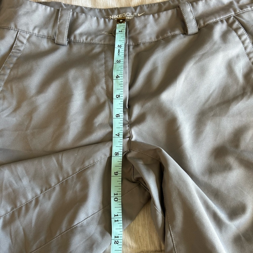 Nike Women's 6 Charcoal Gray Bermuda Golf, Pickleball, Sport Shorts - Picture 9 of 10